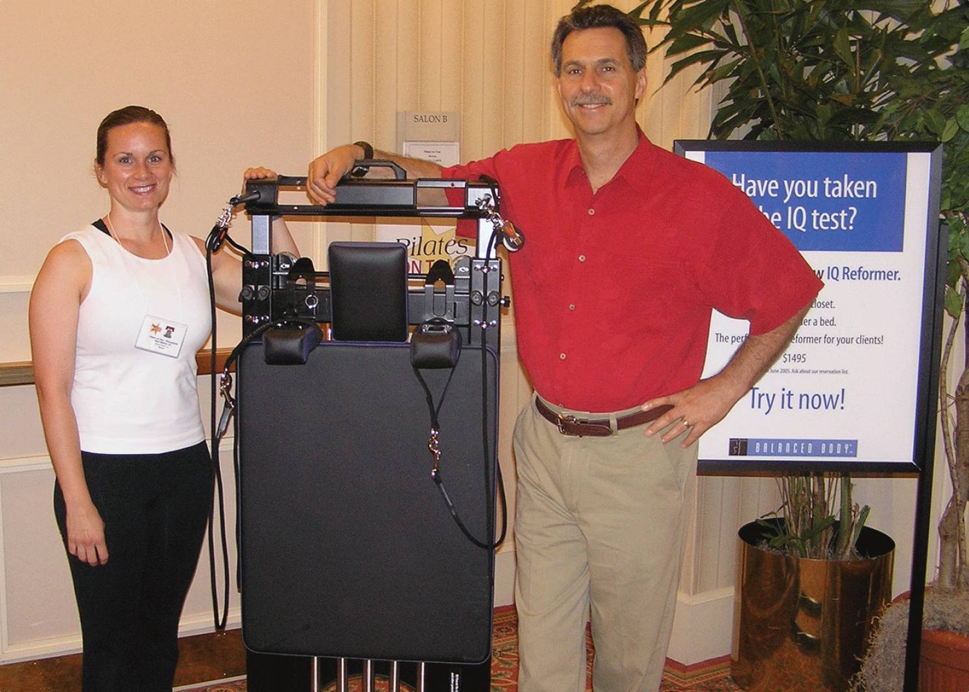 Ken posing with an IQ Reformer