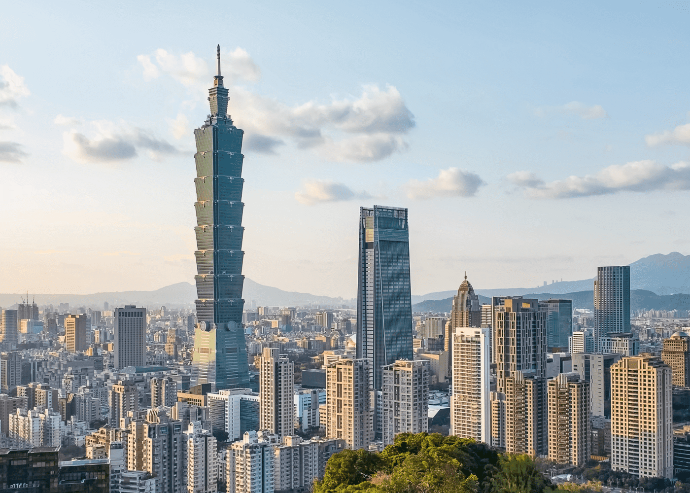 taipei skyline