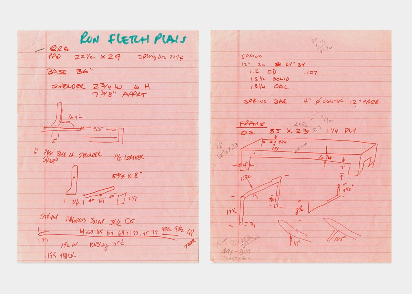 Early Fletcher Reformer notes