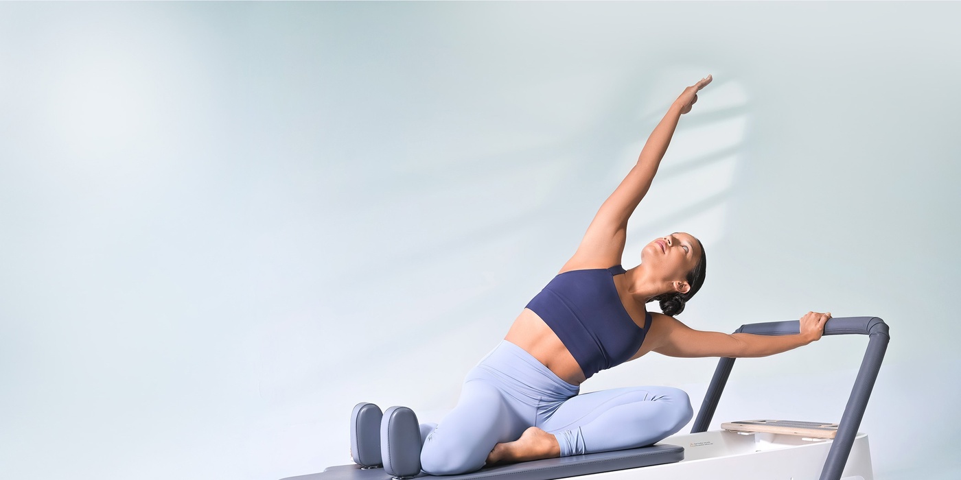 side stretch on allegro 2 reformer