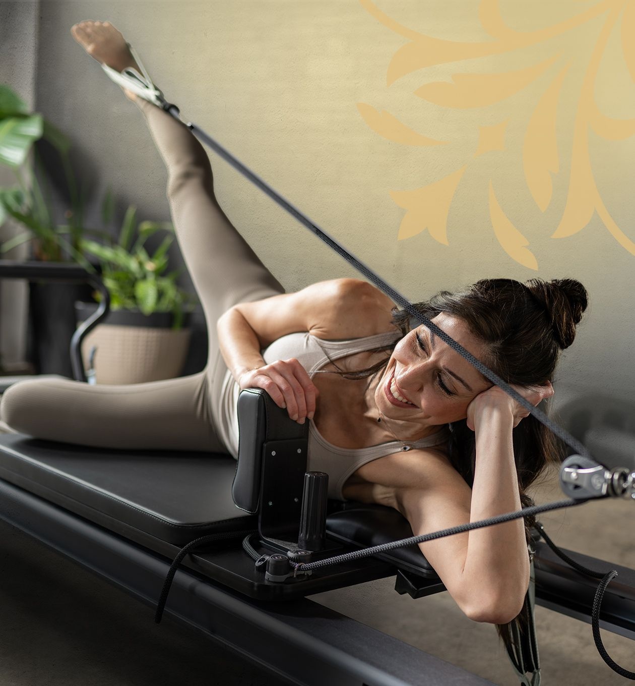 movement tour montreal - leg work on reformer