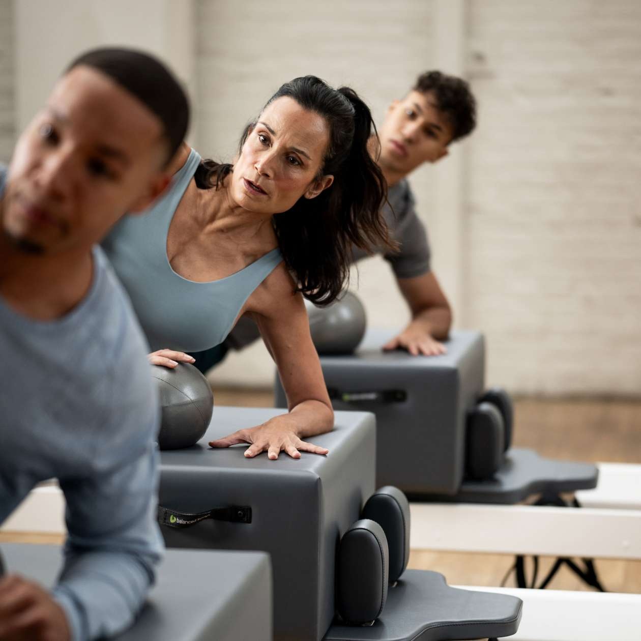 group reformer pilates class