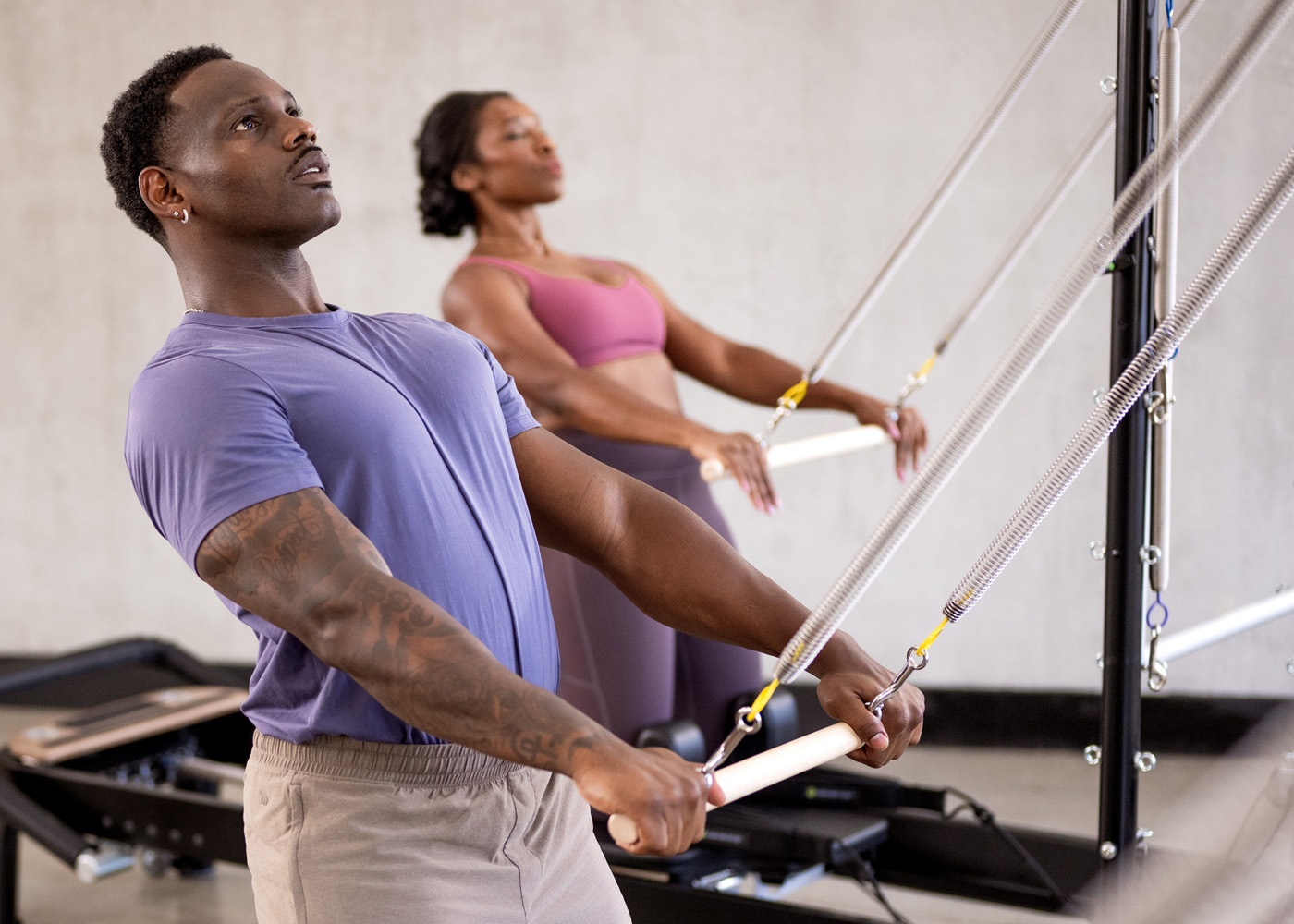 anniversary allegro 2 reformer with tower in use