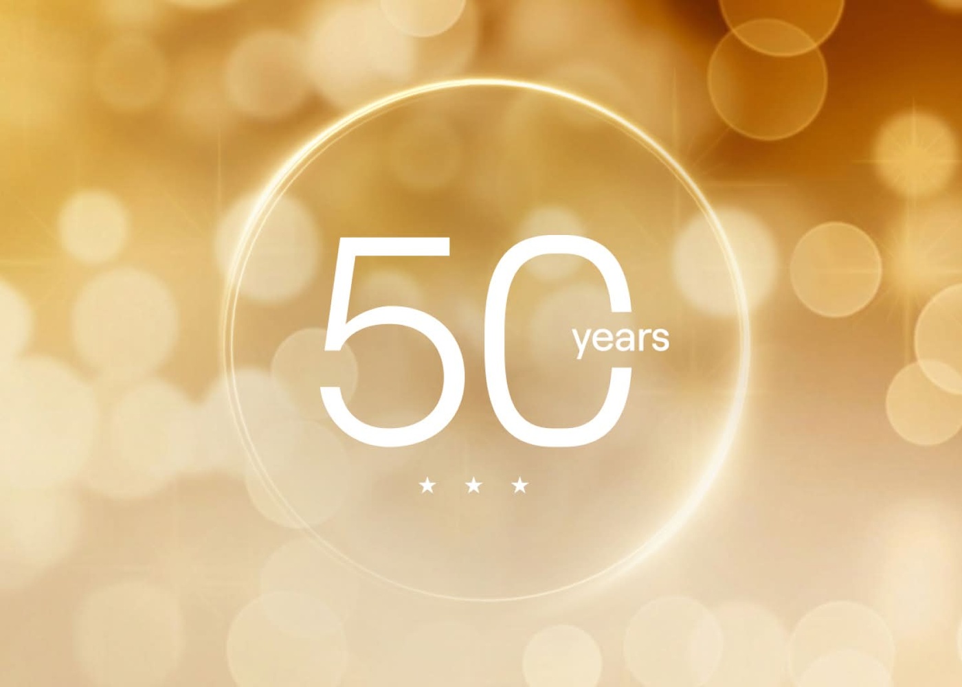 50 years logo