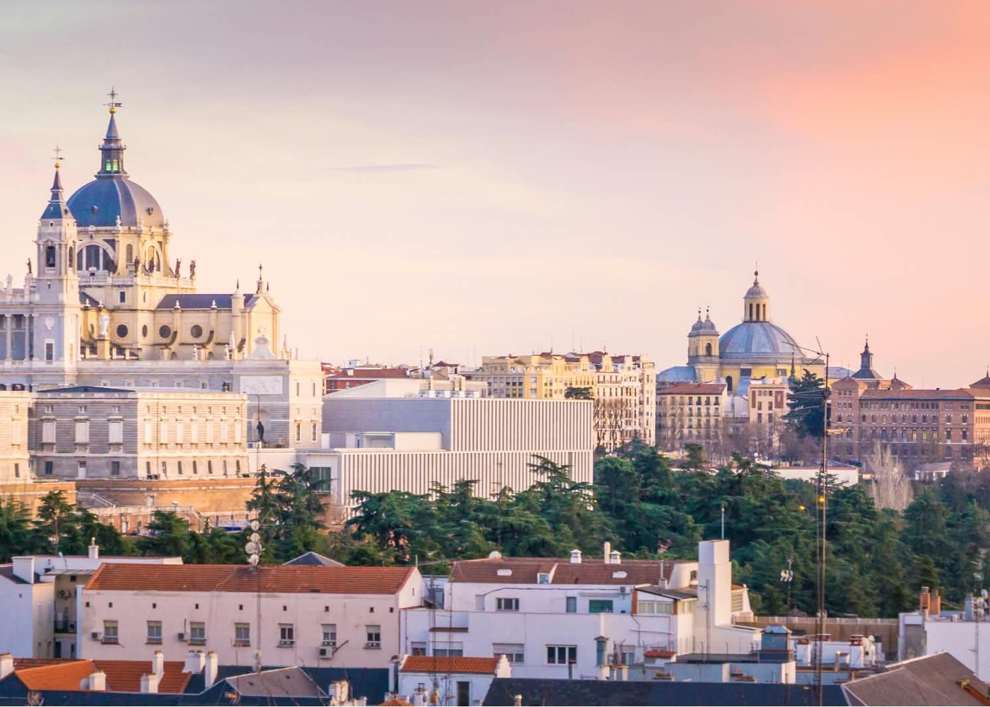 Madrid skyline