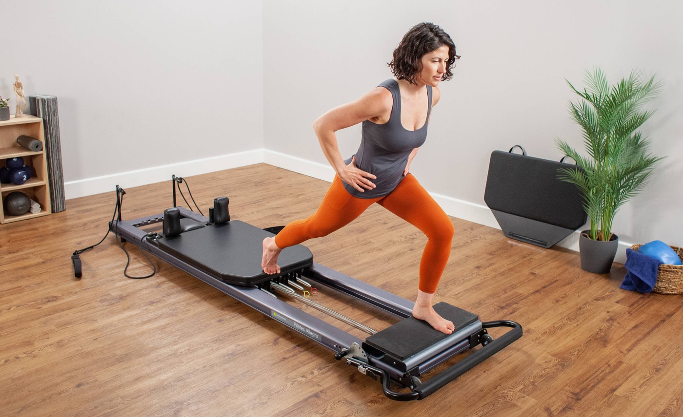 Pilates Reformer for Tall Person Allegro Stretch Reformer