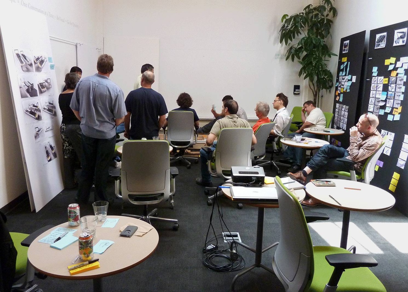 People meeting in a conference room